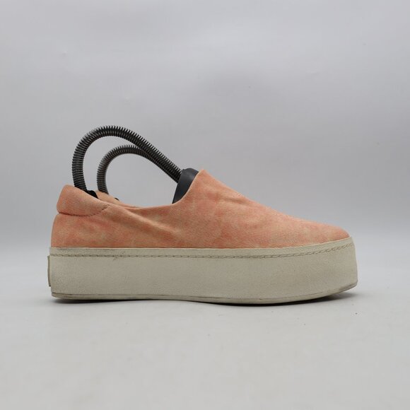 Opening Ceremony Women's EU 36 Classic Slip On Knit Stretch Platform Sneakers - Picture 1 of 10